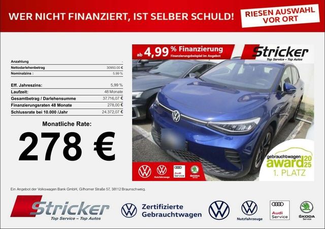 Volkswagen ID.4 Pro Performance 150/77 278,-ohne Anzahlung