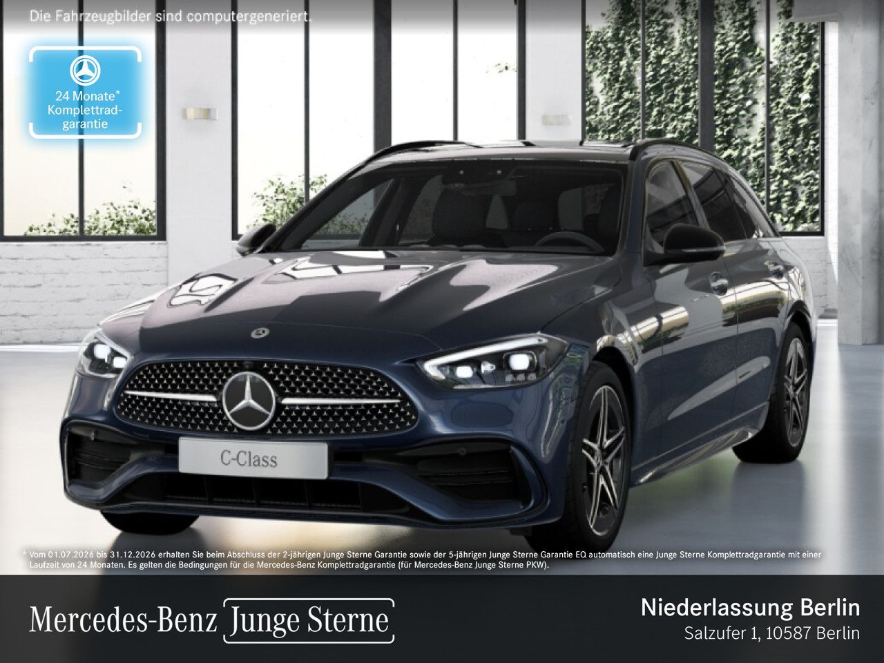 Mercedes-Benz C 300 e T AMG Night Pano DigiLig AHK Distr 360° foto 1