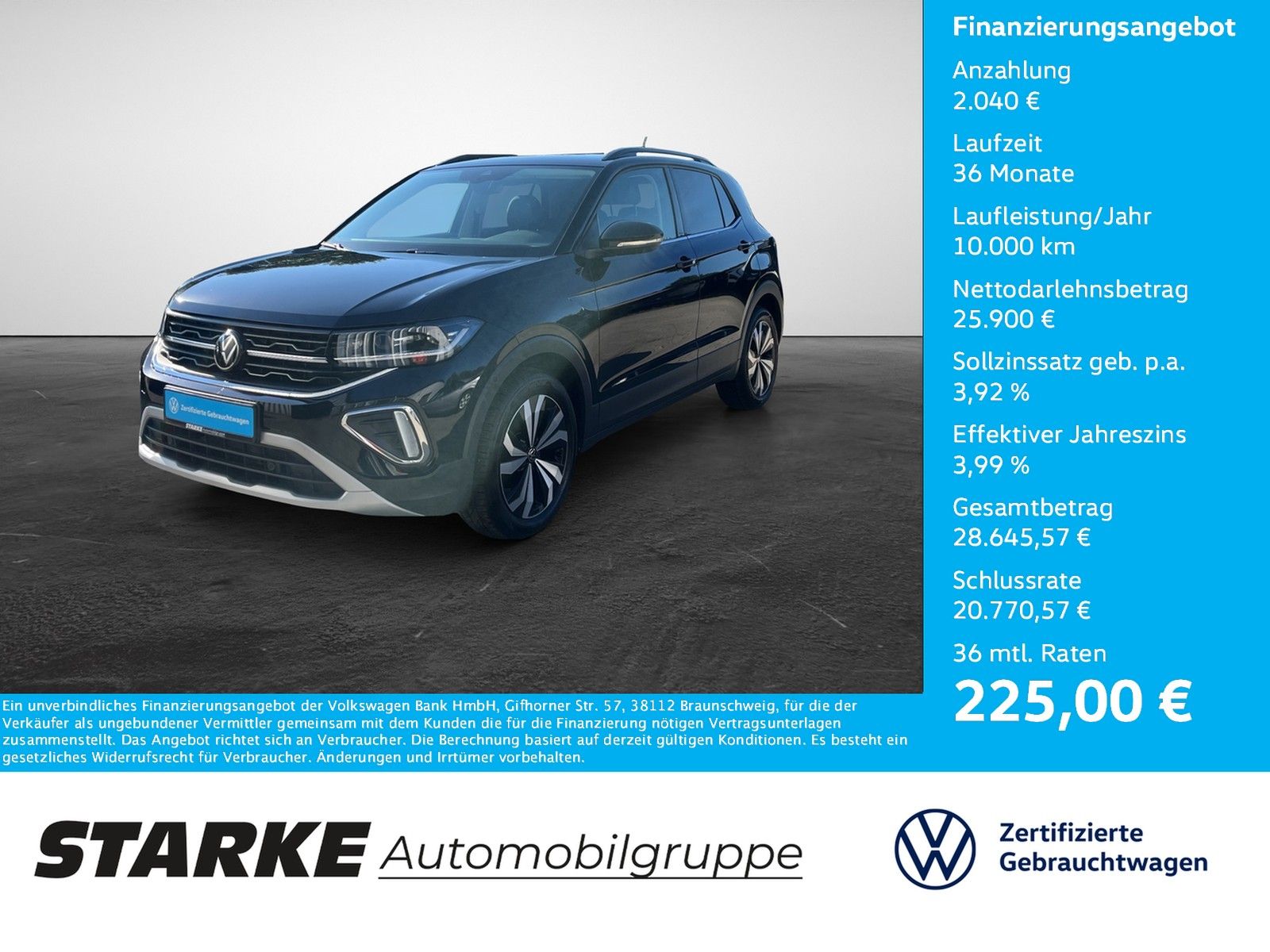 Volkswagen T-Cross 1.5 TSI DSG Style AHK Navi LED Kamera P foto 1