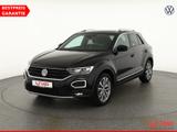 Volkswagen T-Roc 2.0 TSI DSG Sport 4Motion LED Navi ACC - mit Benzin-Antrieb: Schwarz, Teilleder, Ambiente-Beleuchtung, Geländewagen, mit Klimaanlage