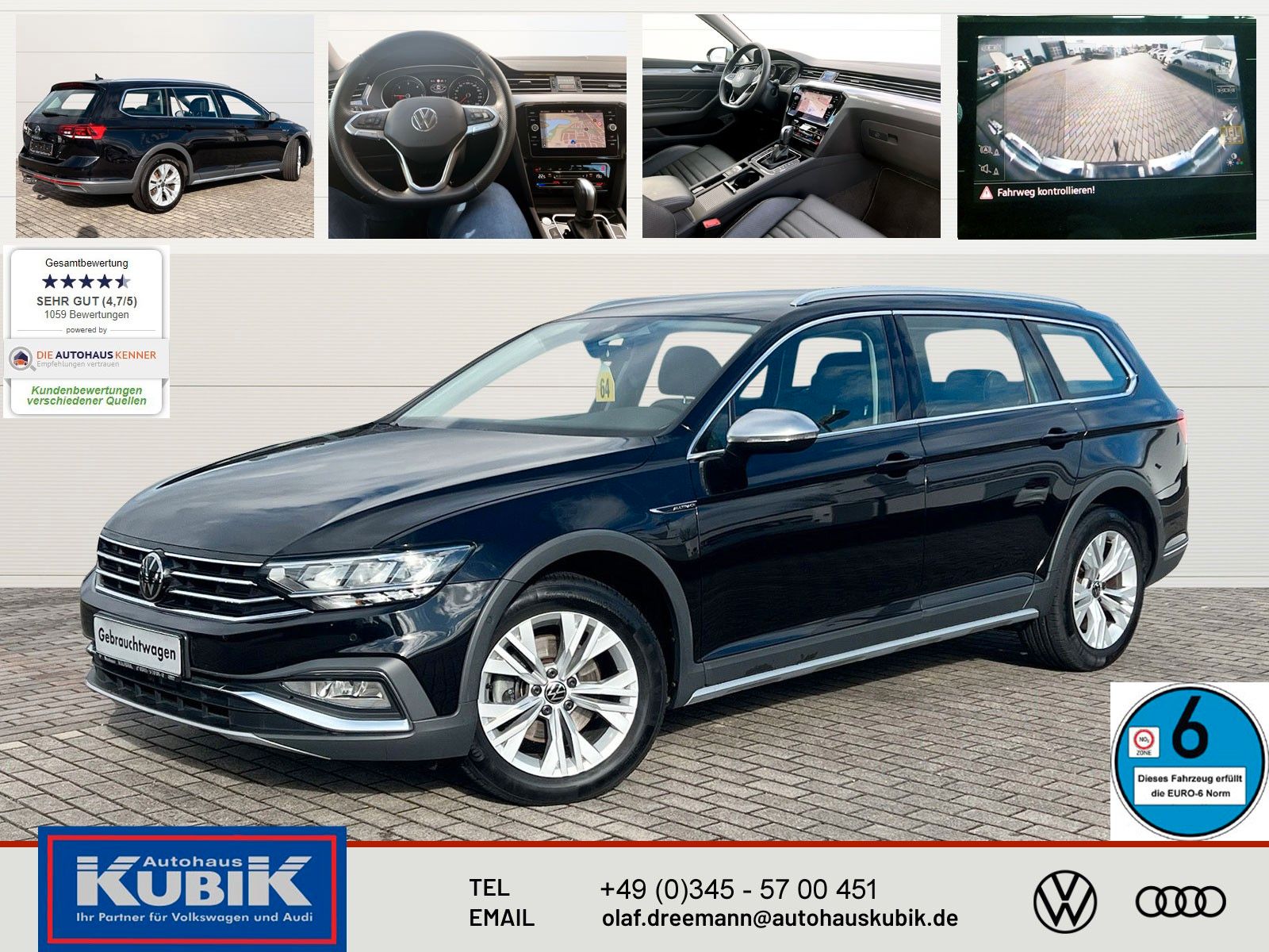 VW Passat Alltrack 2.0 TDI 4motion DSG+Massage+Memo