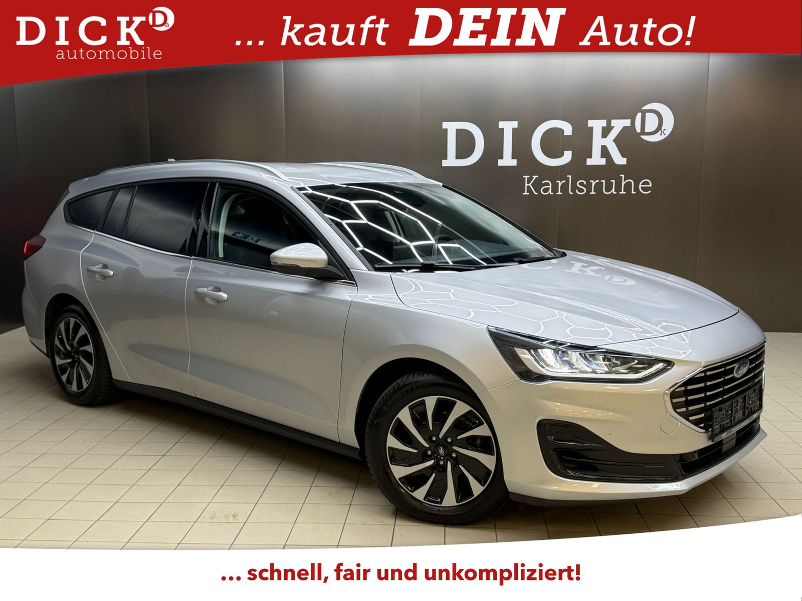 Fahrzeugabbildung Ford Focus Tur 1.0 Titan >NAVI-LED-SHZ-TEMP-DAB-PDC+