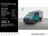 Volkswagen Crafter Doka Pritsche Plane MR 2.0 TDI AHK*6Sitz - Volkswagen grün