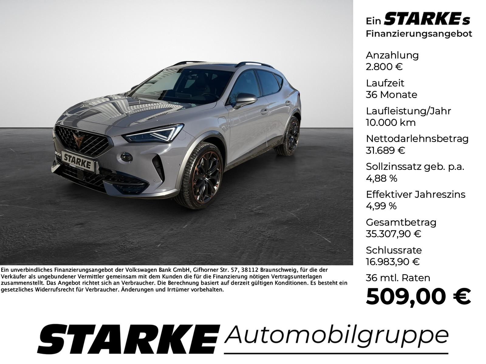 Cupra Formentor VZ 1.4 TSI DSG eHybrid  Panodach AHK N