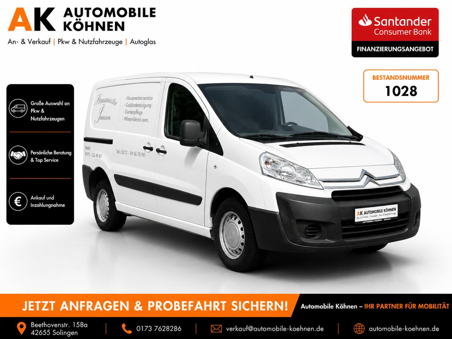 Citroën  Jumpy HDi 90 27 L1H1 Kasten*TÜV 11.26*ALLWETTER