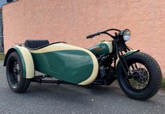 Harley-Davidson EL KNUCKLEHEAD KNUCKLE GESPANN 1947