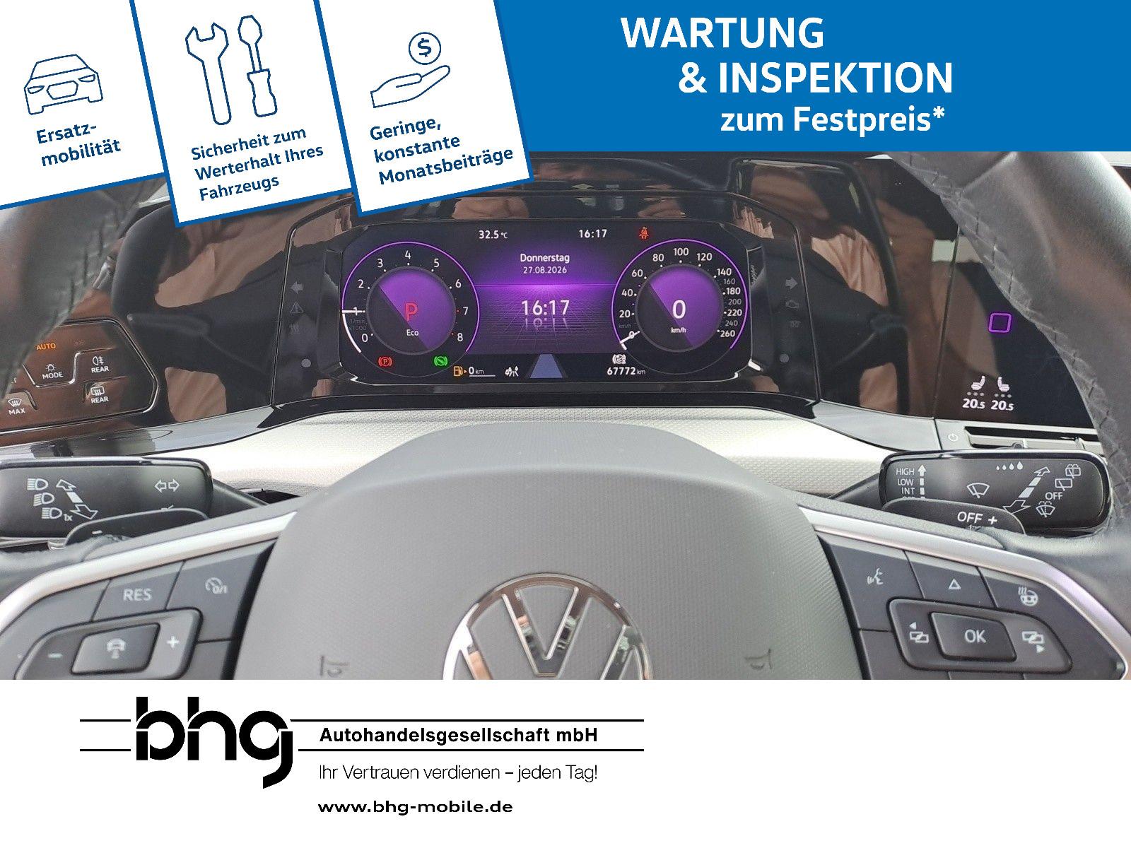 Volkswagen Golf 1.5 eTSI DSG AHK LEDplus DAB+ Sitzheizung, миниатюра 11