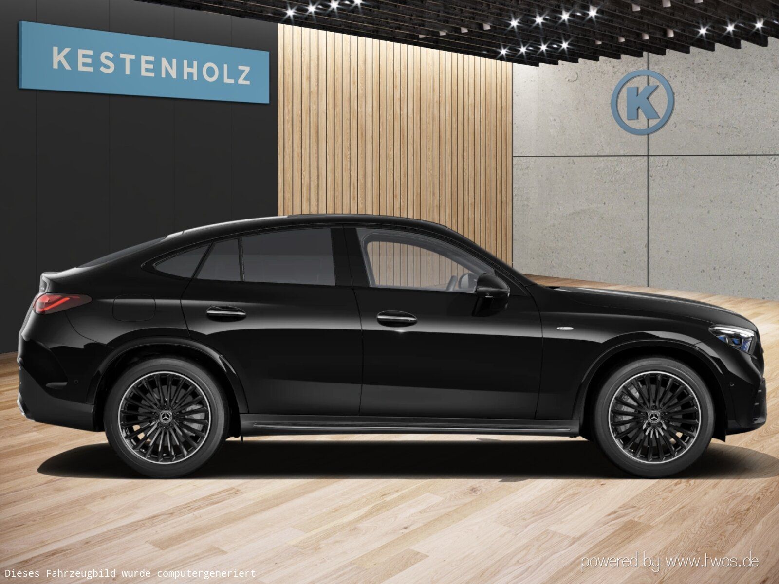 Mercedes-Benz GLC 300 de 4M Coupé AMG NIGTH MEMO PANO 360° foto 2