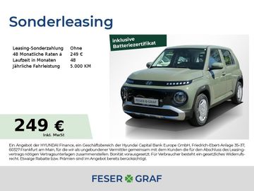Hyundai Leasingangebot: Hyundai Inster SELECT NAVI KAMERA CARPLAY KLIMA USB