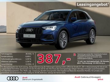 Audi Leasingangebot: Audi Q3 35 TDI advanced LED AHK ACC PDC+ Optik-schw.