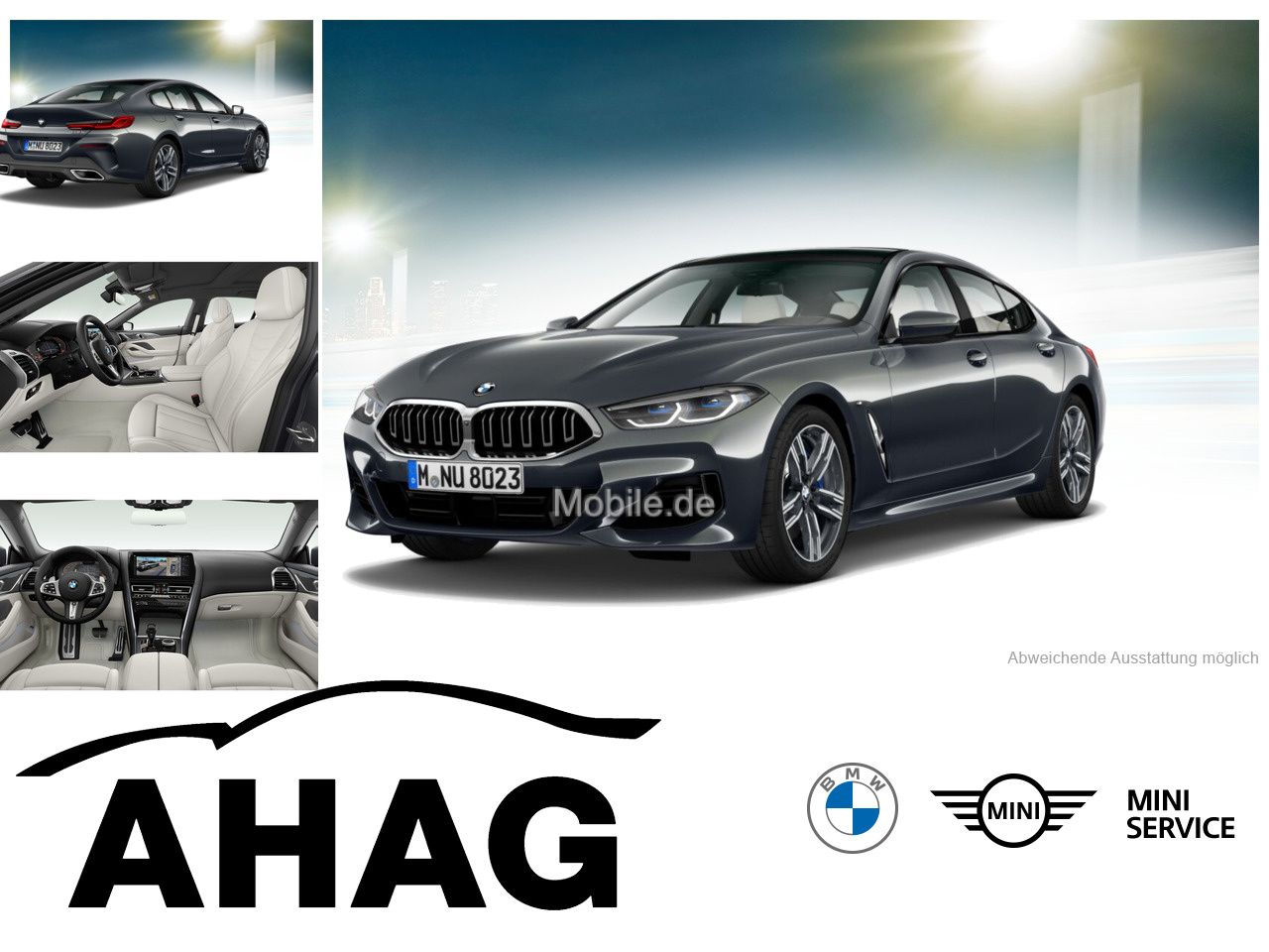 BMW 840i Gran Coupe Steptronic Innovationsp. RFT