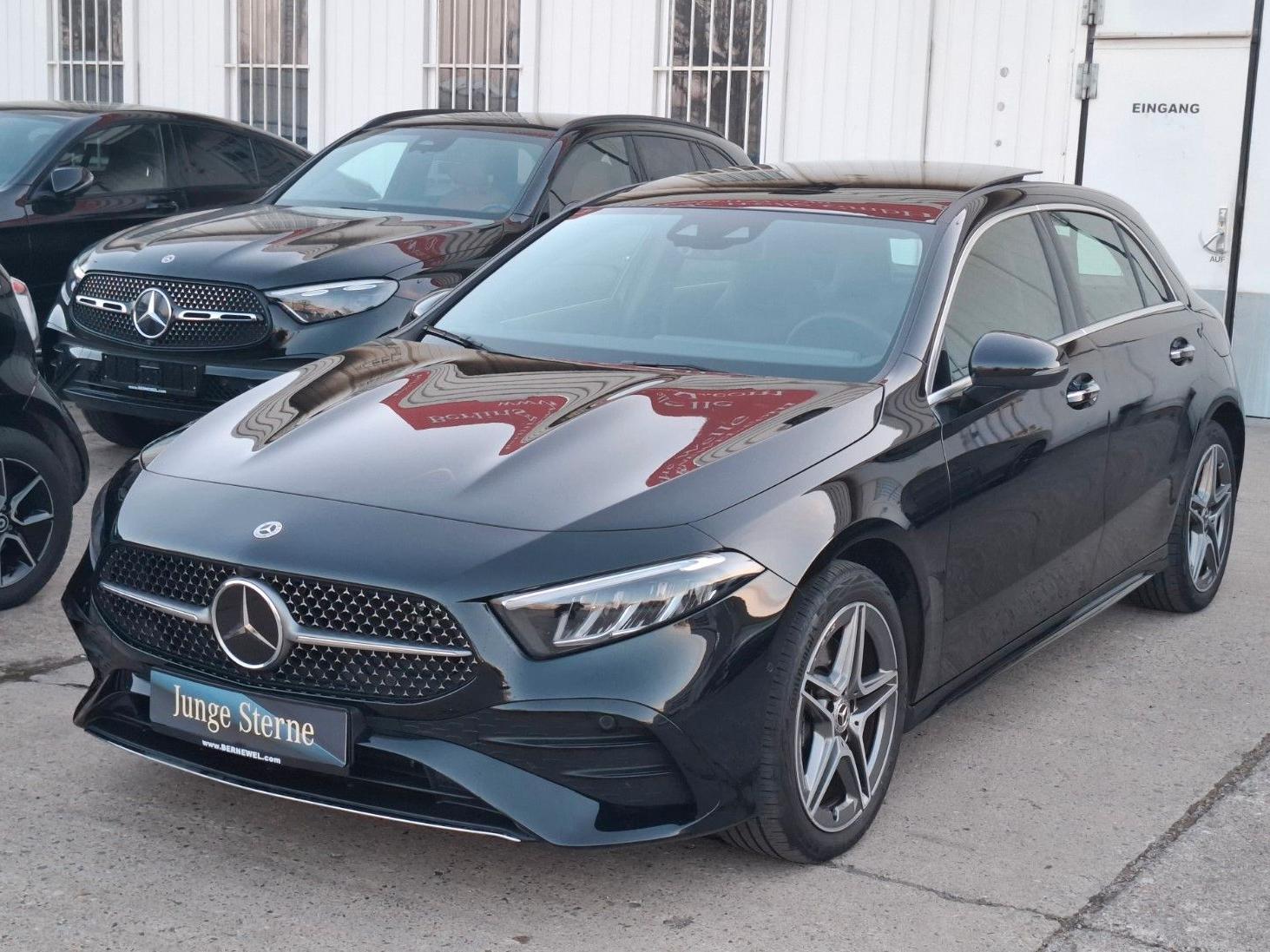 Mercedes-Benz A250e AMG MoPf_Panorama_Distron_KeylessEntry_LED