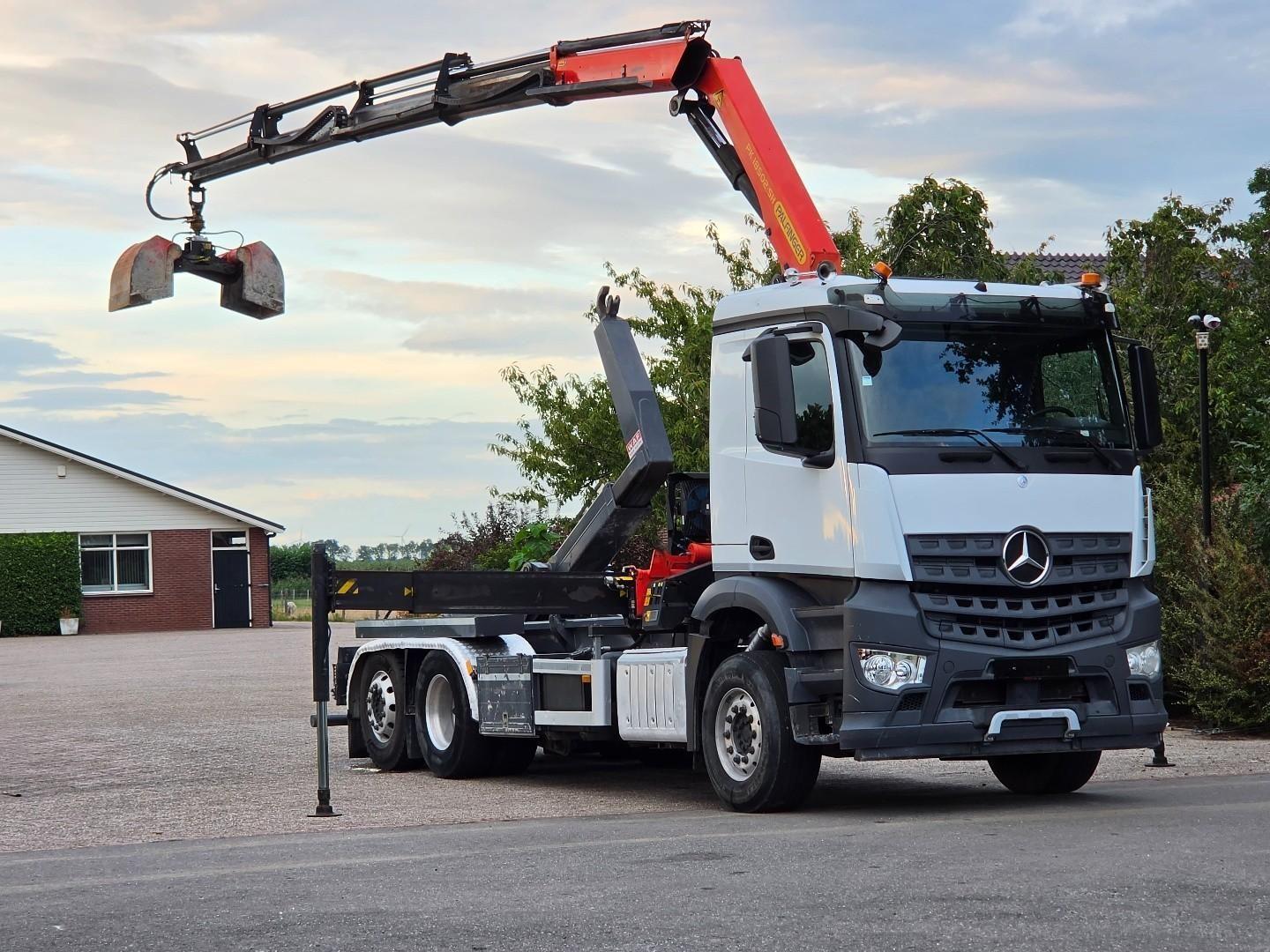 Mercedes-Benz Arocs KRAN/HAKEN!! EURO6!! BELGISCHER LKW!