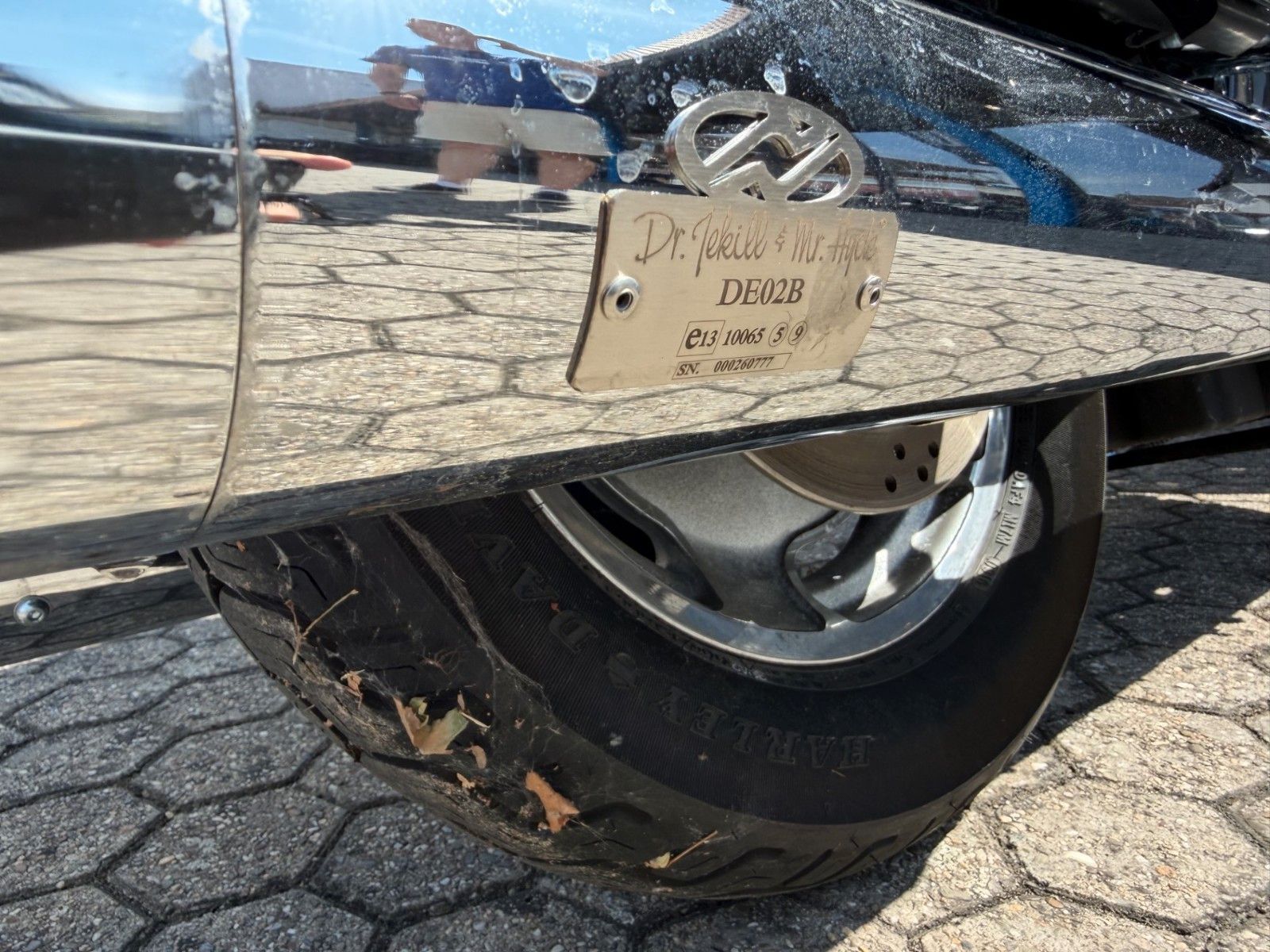 Fahrzeugabbildung Harley-Davidson Road King inkl.Jekill Hyde