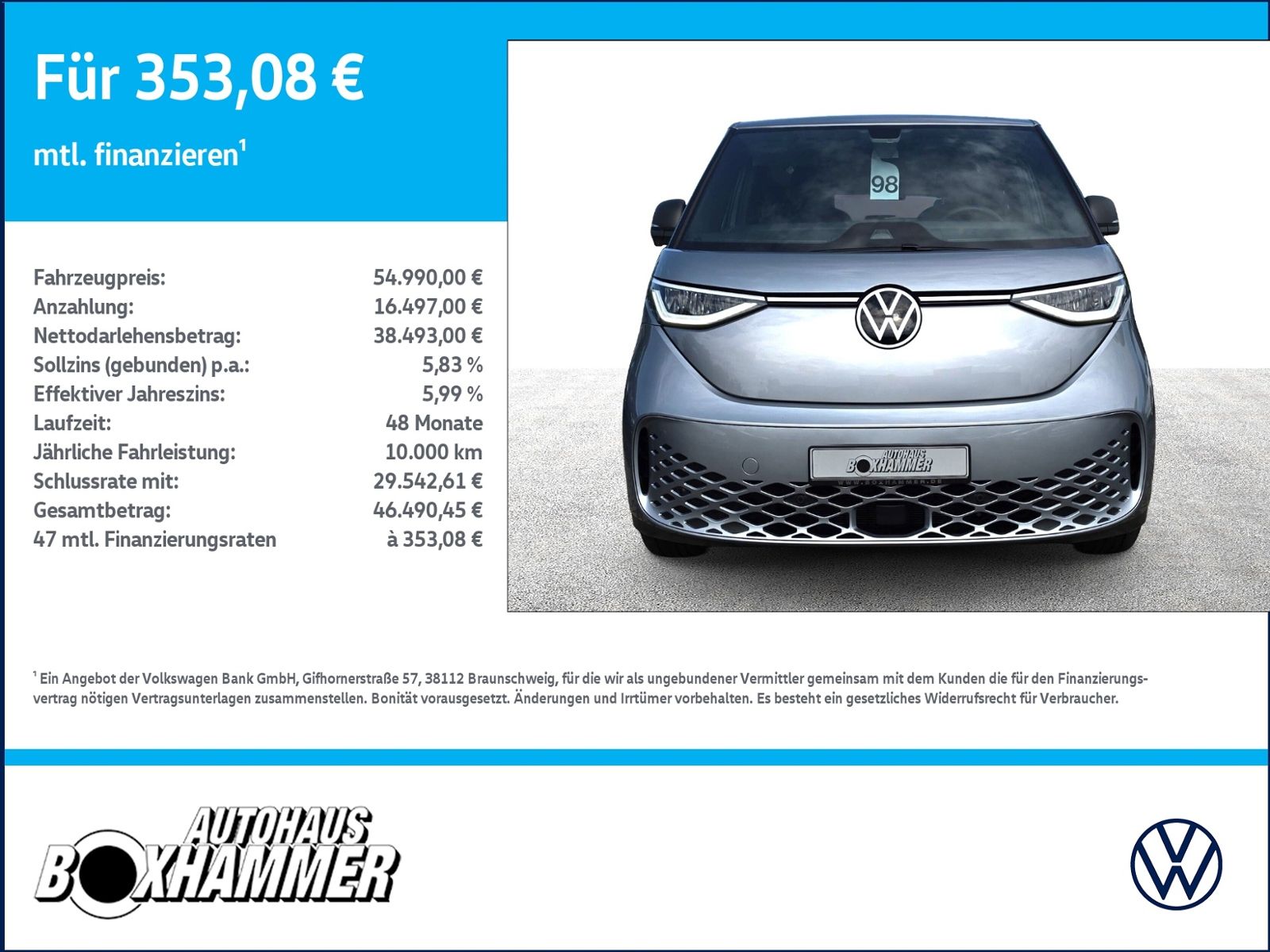 Volkswagen ID. Buzz Pro LR 7.SITZER NAVI AHK RÜCK.KAM ACC foto 3