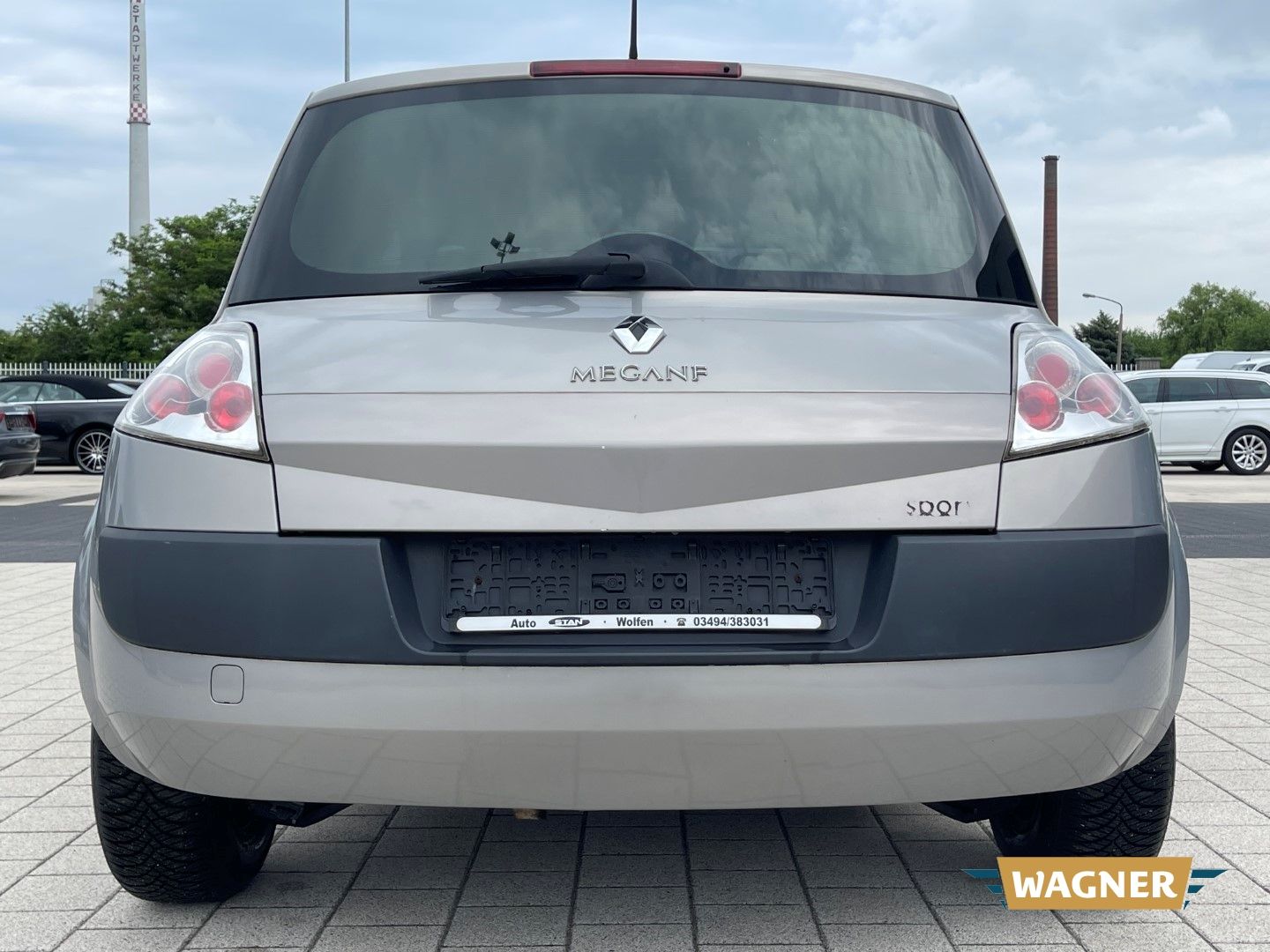 Fahrzeugabbildung Renault Megane Klimaanlage  Anlasser defekt