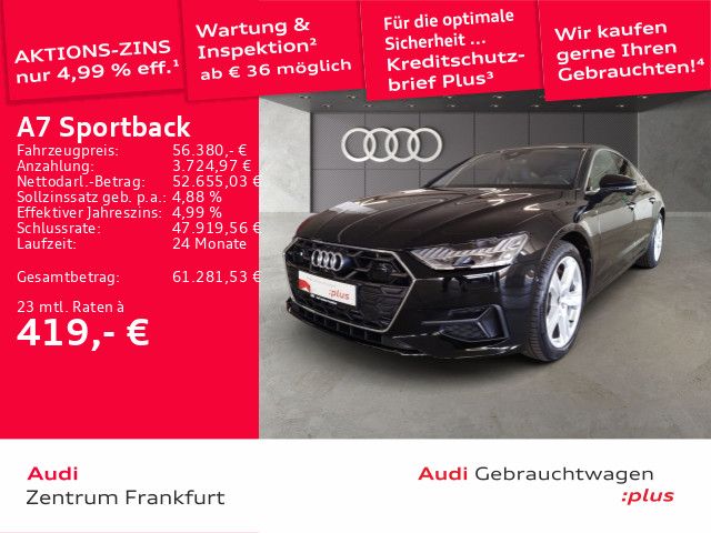 Audi A7 Sportback 50 TFSI e quattro S tronic MatrixLE