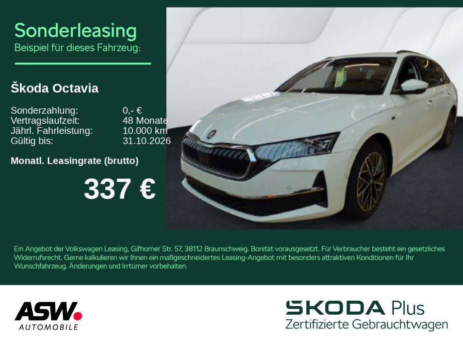 Skoda Octavia Combi Selection 2.0TDI HUD PANO 360° SHZ