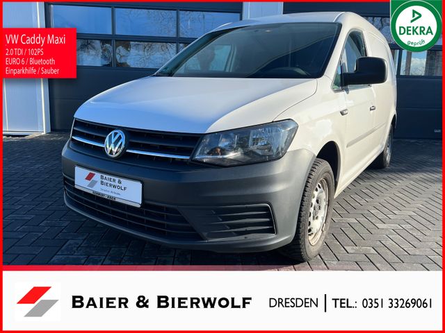 Volkswagen Caddy Maxi Kasten Klima PDC Bluetooth 102PS LKW