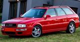 Audi RS2 / Porsche / Laser Rot  - Audi RS2 aus 1994