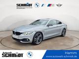 BMW 420d Coupe Sport Line + TÜV-bis-02.2027 - silberne BMW 420