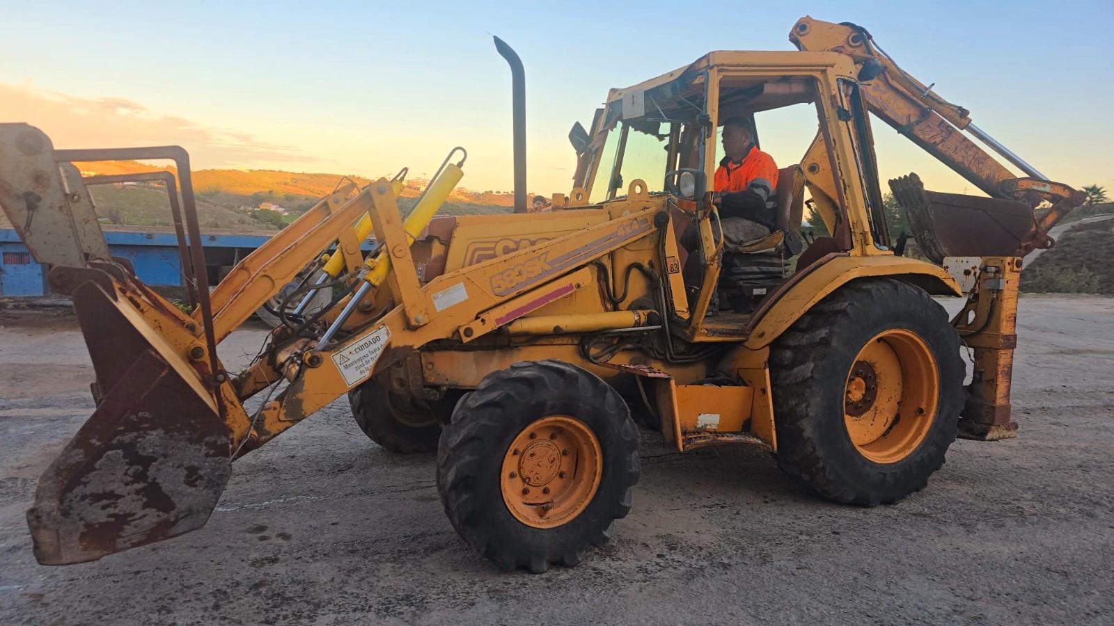 Case 580K/580SK/BJ-1994/ORIGINAL-FARBE/4X4-LLRAD