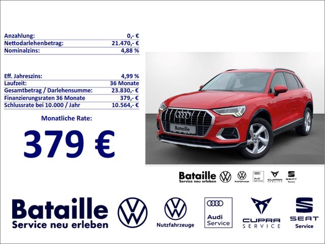 AUDI Q3 2.0 TDI advanced AHK Navi el.Heckklappe SHZ
