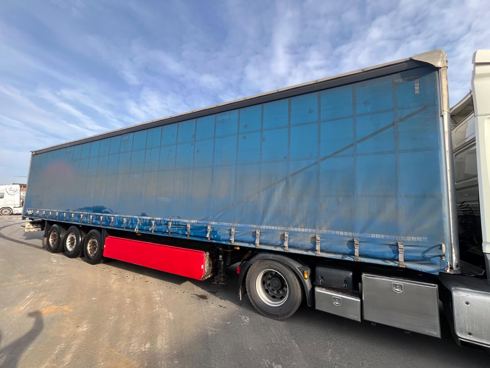 Schmitz Cargobull Tautliner Liftachse Edscha Zertifikat