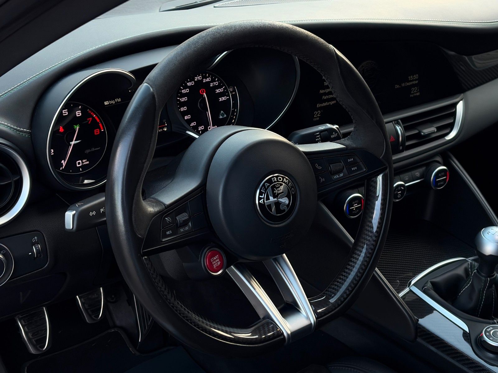 Fahrzeugabbildung Alfa Romeo Giulia Quadrif 2.9 510 Sparco Carbon Schale H&K