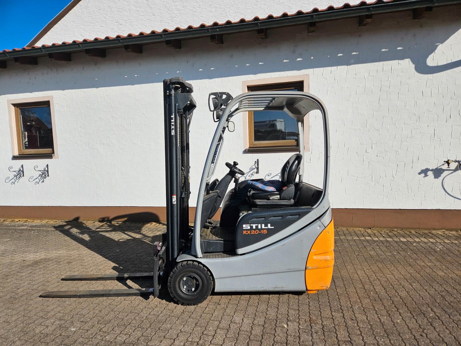 Still RX 20 15 Triplexmast mit Freihub Hubhöhe 5.20 m