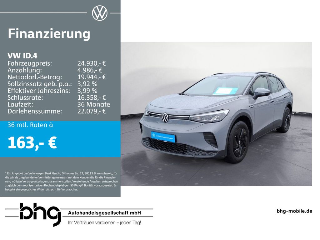 Volkswagen ID.4 Pure ACC Ambiente App-Connect PDC Fahrprofi