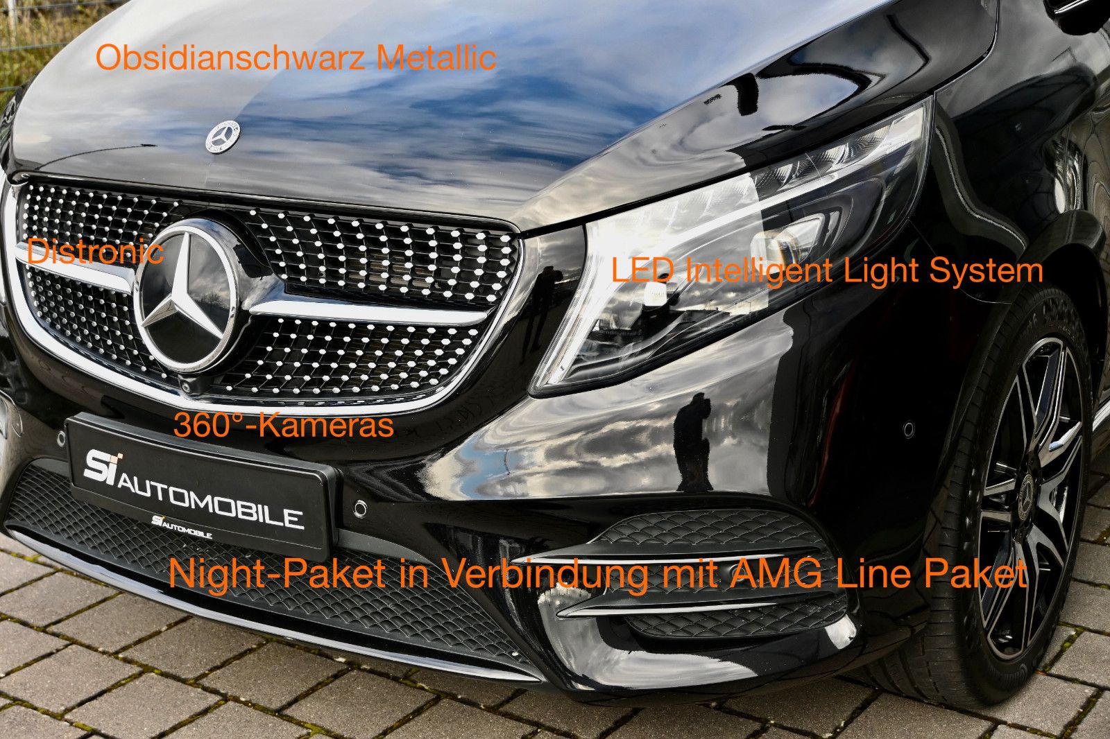 Fahrzeugabbildung Mercedes-Benz V 250 d 4Mat. AMG extralang °AIRMATIC°AHK°STHZ°