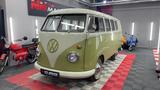 Volkswagen T1 Deluxe 1961 9 Sitzer Fenster Restauriert HU+H - VW T1 mit Schiebetür