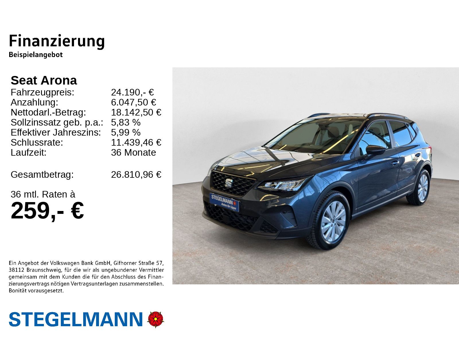 Seat Arona 1.0 TSI DSG Road Edition *Navi*Kamera*LED* imagem 2