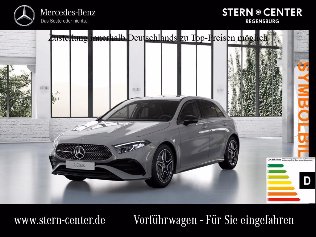 Mercedes-Benz A 200 d Kompaktlimousine AMG MBUX Night Ambiente