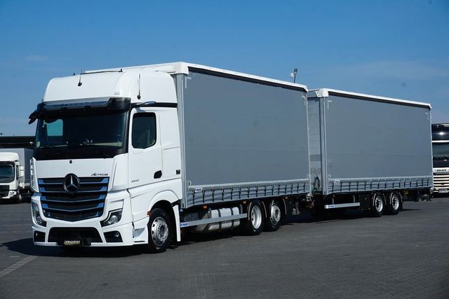 Mercedes-Benz ACTROS / 2542 / ACC / E 6 / MP 5 / ZESTAW PRZEST