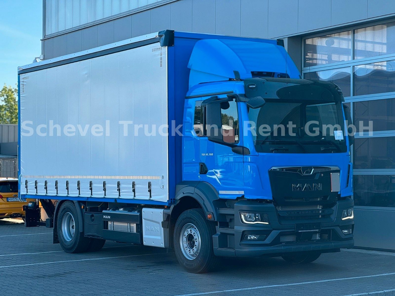 Fahrzeugabbildung MAN TGS 18.360 BL  Pritsche/Plane mit Ladeebordwand