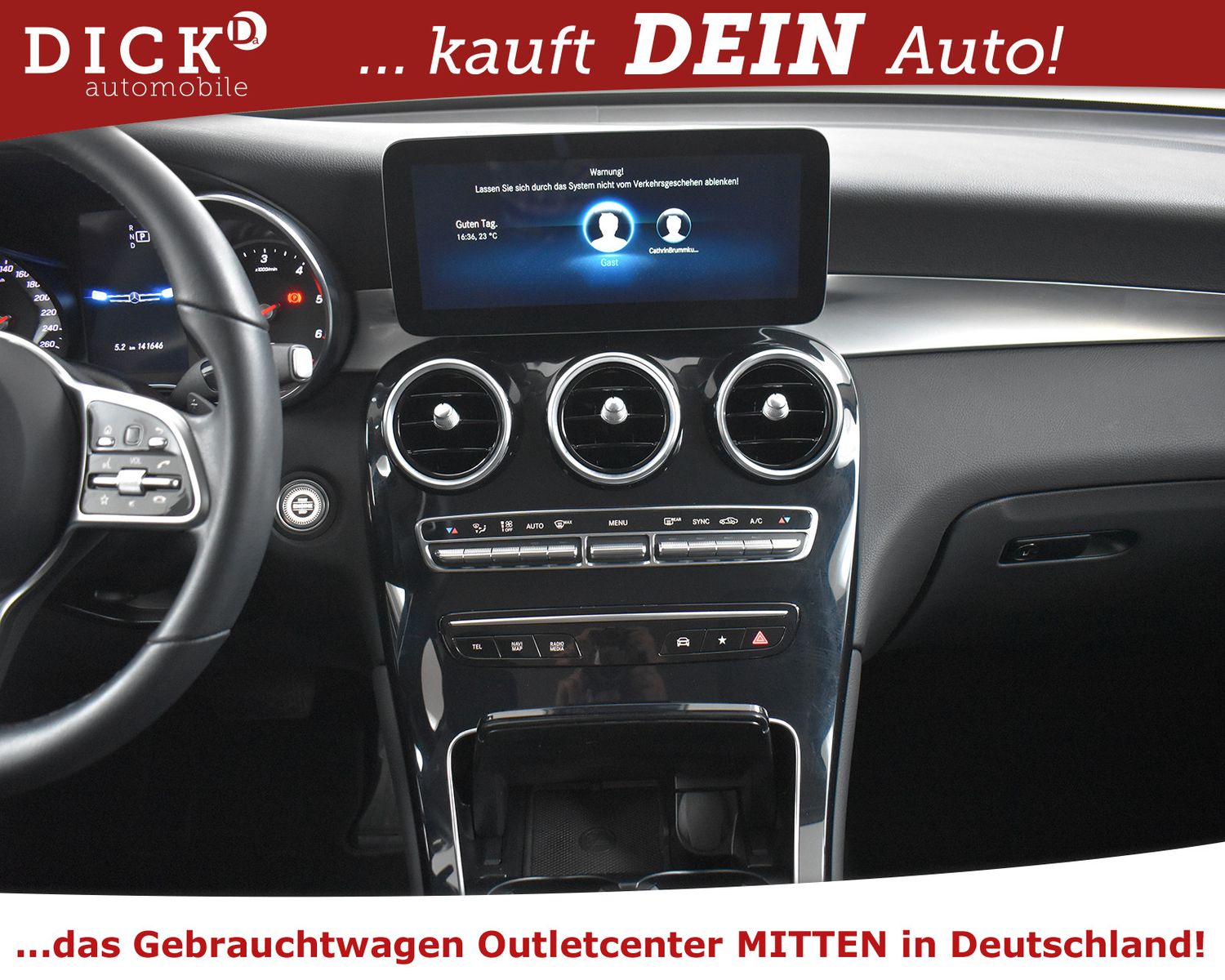 MERCEDES-BENZ GLC 220d 9G 4M >NAVI+KAMERA+LED+SHZ+ACC+DAB+PARK - Image 14