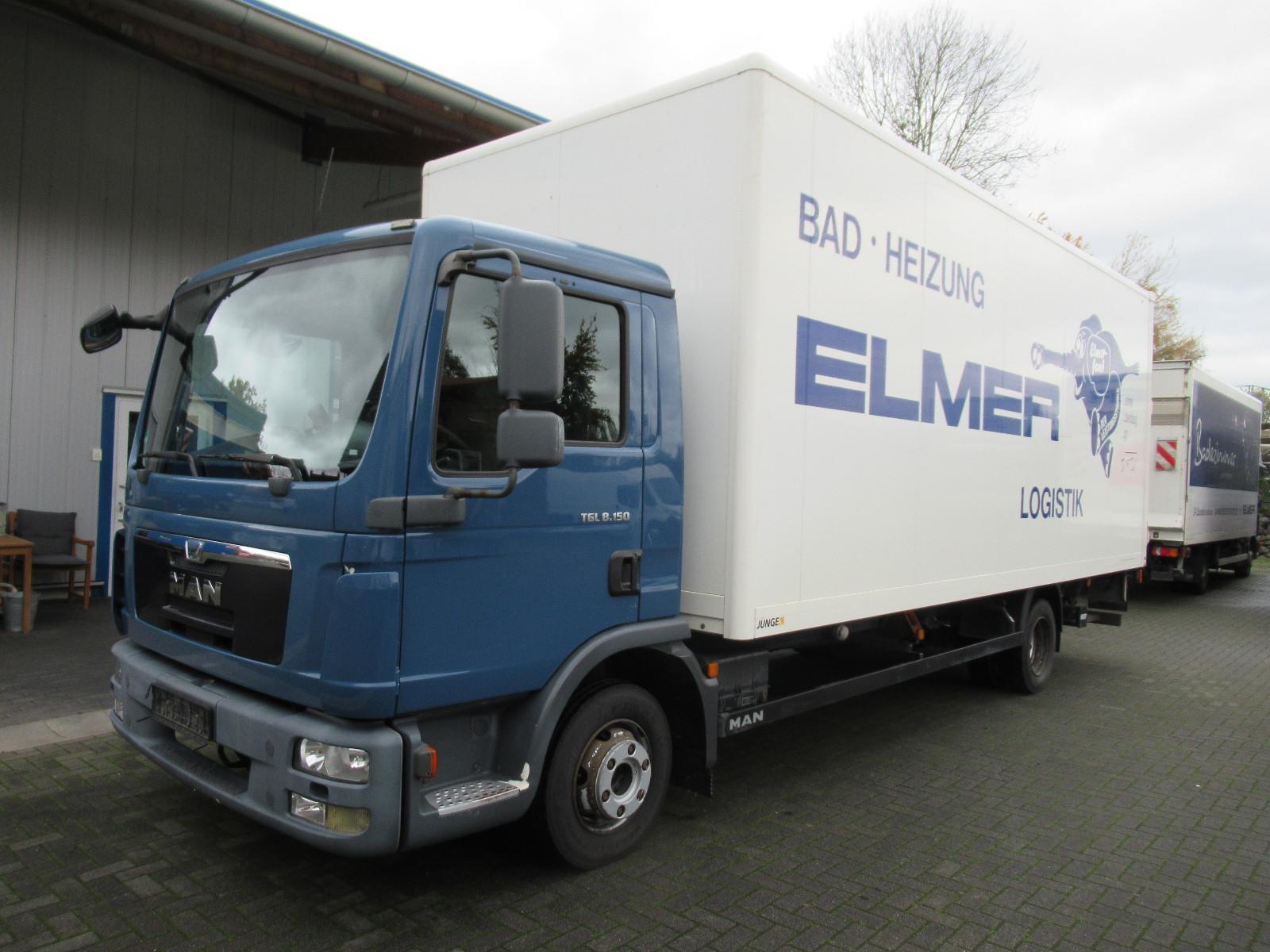 MAN TGL 8.150 / 8.180 Koffer 6,50m  Euro5 TÜV