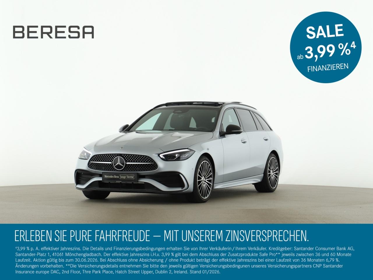 Mercedes-Benz C 180 T AMG Night Pano Memory Winter-P. 19 Zoll