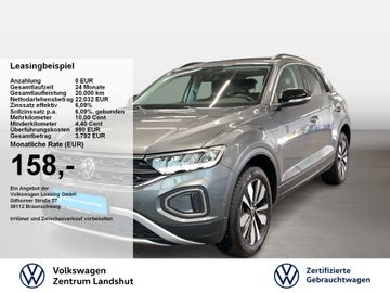 Volkswagen Leasingangebot: Volkswagen T-Roc 1.0 TSI Life GOAL 2xKlima ACC DynLicht LED