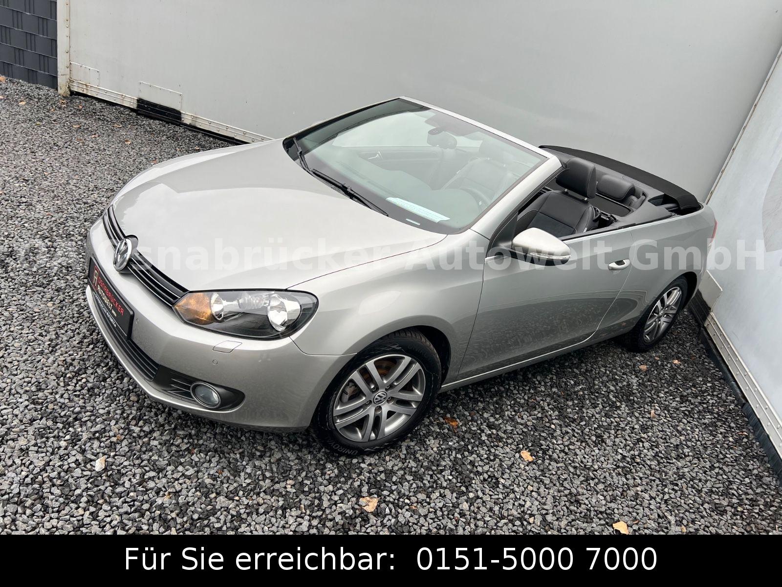 Volkswagen Golf 6 Cabriolet Tempomat Sitzheizung Windschott