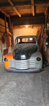 Chevrolet 3100 Stepside Pickup Truck 5 Windows V8 Projekt  - Chevrolet: Geländewagen, Stepside