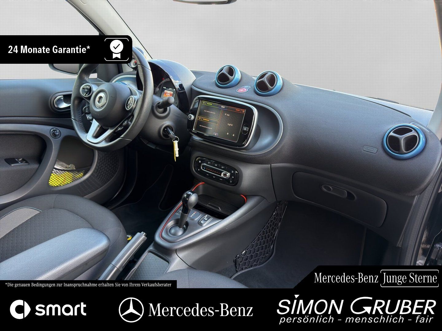 Fahrzeugabbildung Smart fortwo EQ Cabrio Exclusive Winter Voll-LED 22KW