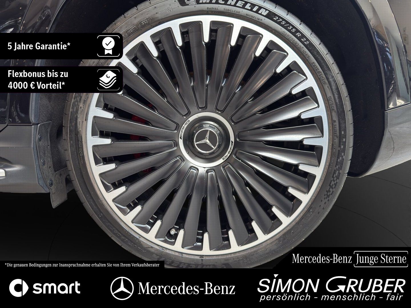 Fahrzeugabbildung Mercedes-Benz EQE 43 4M SUV AMG Pano Nappa HUD Hyper HAL 3D