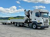 Scania R440 * HIAB 422 E-6 HIPRO + FUNK + Anhänger!*TOP - Plattform Anhänger