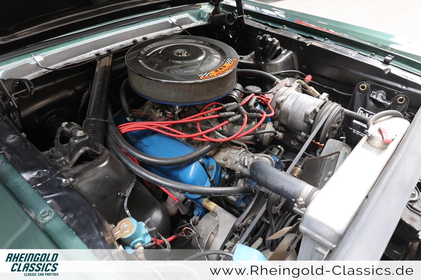 Ford Mustang 289 Coupé V8 Bullitt Green, Automatik