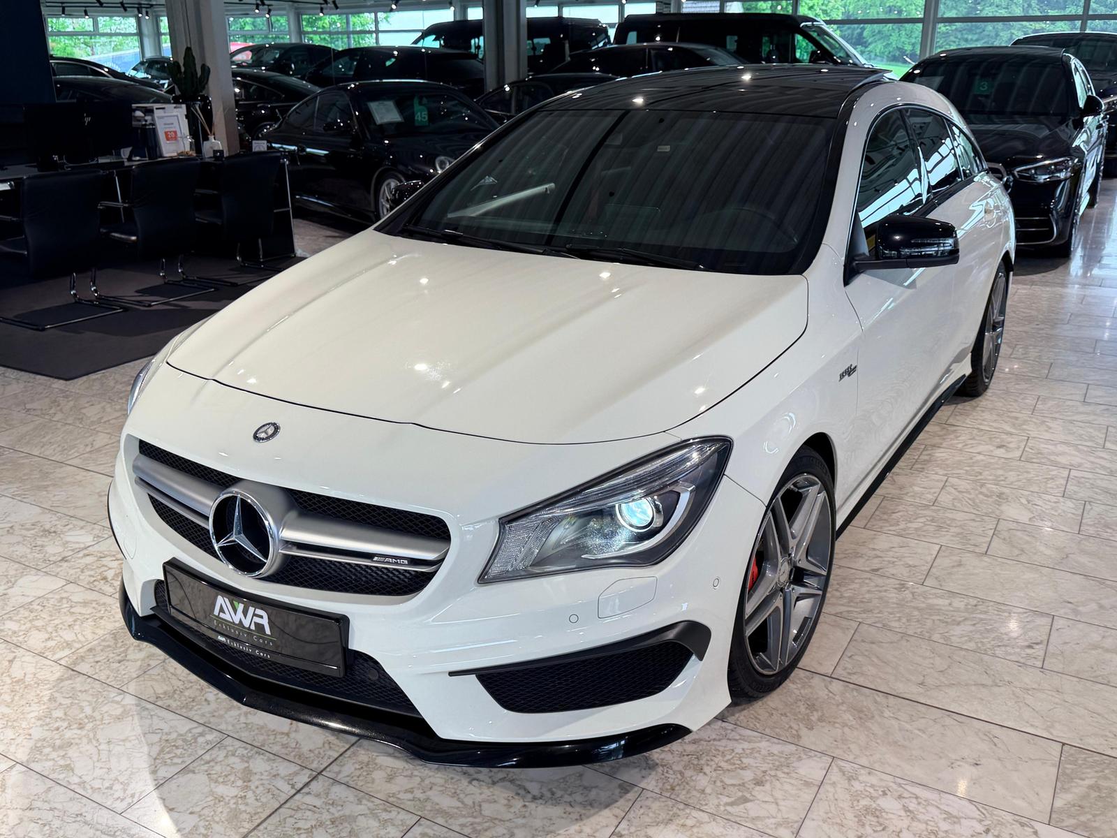 MERCEDES-BENZ CLA 45 AMG SHOOTING BRAKE 2.0 360ch 4MATIC BVA Toit pano Sièges sport chauffants Caméra recul Historique présent