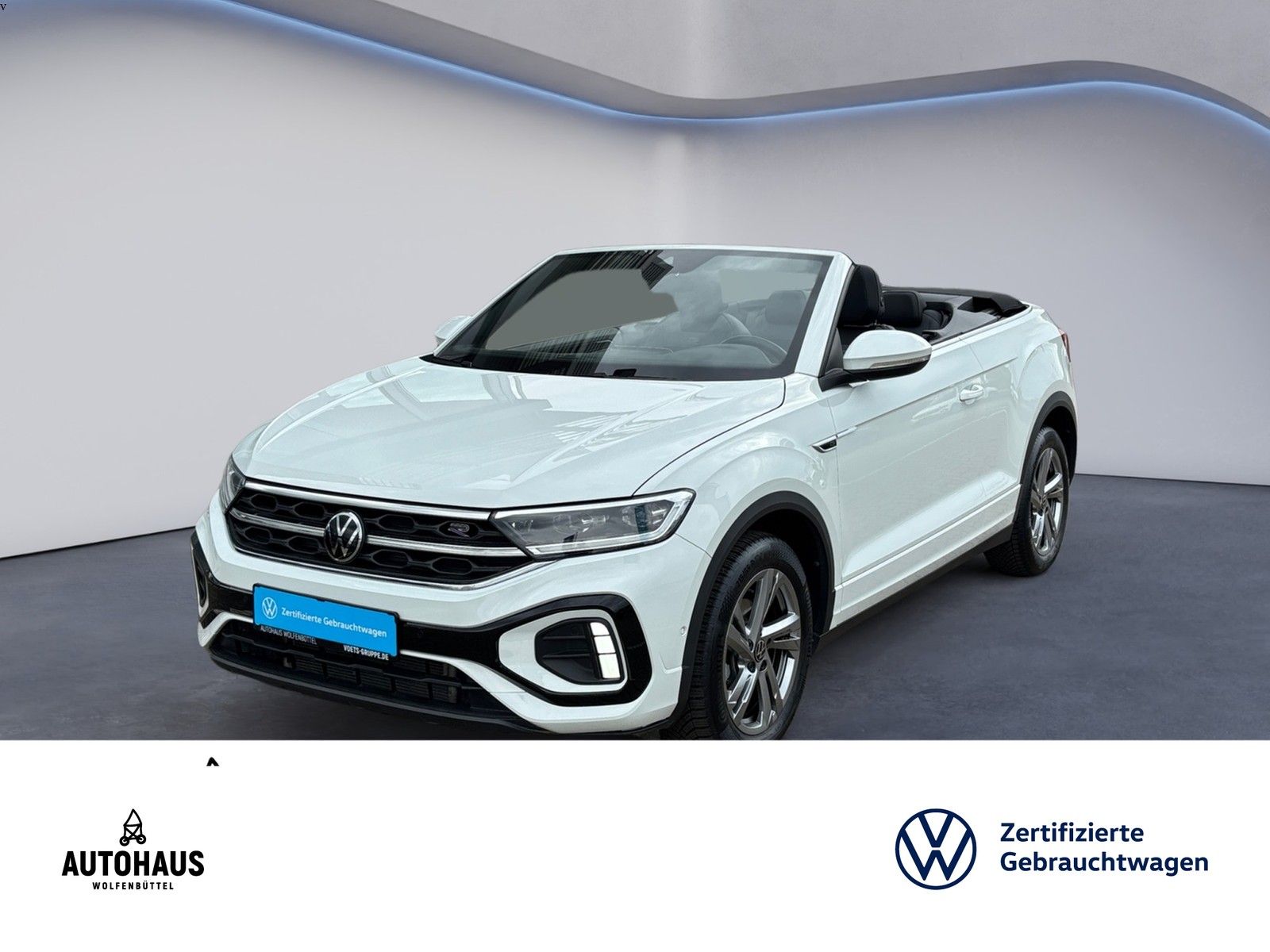 Volkswagen T-Roc Cabriolet R-Line 1.5 TSI DSG AHK+LED+APP imagem 2