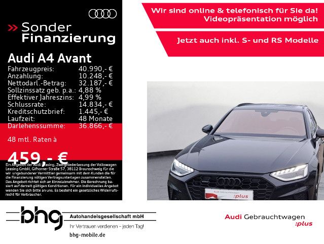 Audi A4 Avant 40 TFSI quattro S tronic S line edition